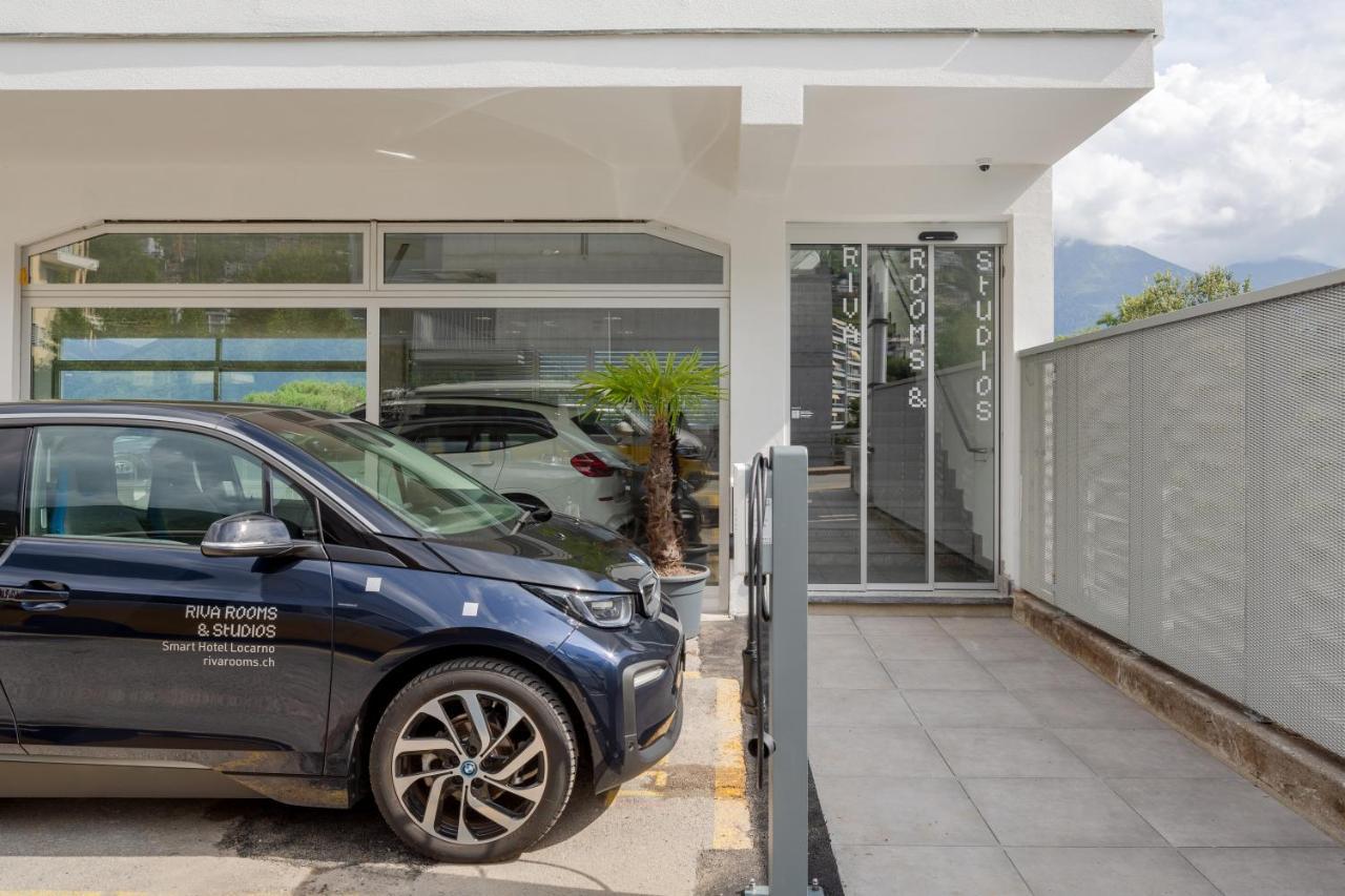 Riva Rooms & Studios - Check-In 24Hr Minusio Esterno foto