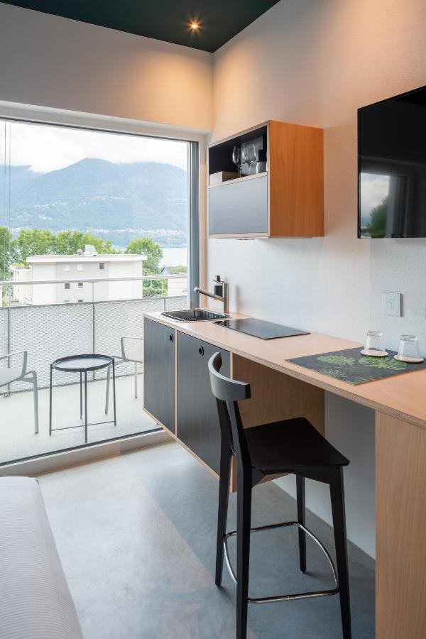 Riva Rooms & Studios - Check-In 24Hr Minusio Esterno foto