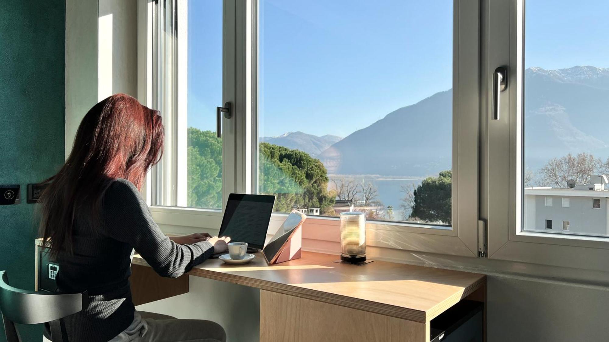 Riva Rooms & Studios - Check-In 24Hr Minusio Esterno foto